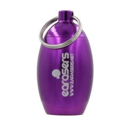 Earasers Purple Stash-Can Carry Case