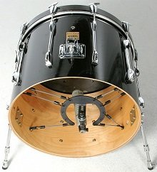 The Kelly SHU Composite Kick Drum Bass Microphone Shock-Mount Isolation System