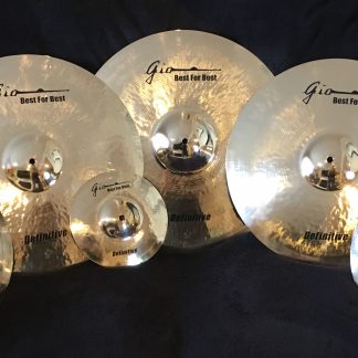 GIO Cymbals - Best For Best - DEFINITIVE "ADVANCED" SET