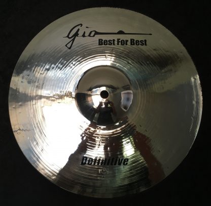 GIO Cymbals - Best For Best - DEFINITIVE 13" INCH HIHAT TOP CYMBAL