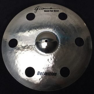 GIO Cymbals - Best For Best - DEFINITIVE 19" INCH HOLEY CRASH CYMBAL