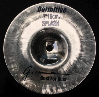 GIO Cymbals - Best For Best - DEFINITIVE 7" INCH SPLASH CYMBAL