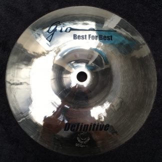 GIO Cymbals - Best For Best - DEFINITIVE 8" INCH SPLASH CYMBAL