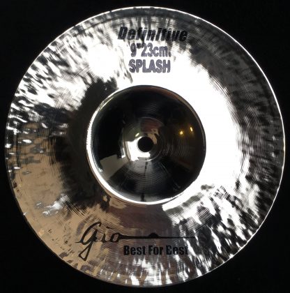 GIO Cymbals - Best For Best - DEFINITIVE 9" INCH SPLASH CYMBAL