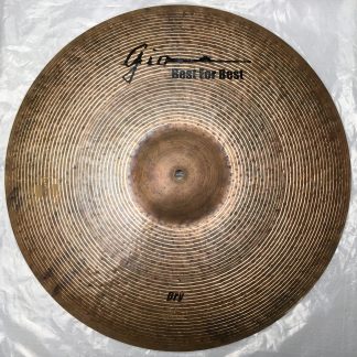 GIO Cymbals - Best For Best - DRY CRASH CYMBAL top