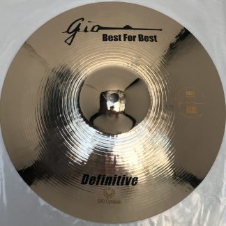 GIO Cymbals - Best For Best - DEFINITIVE 13" INCH CRASH CYMBAL