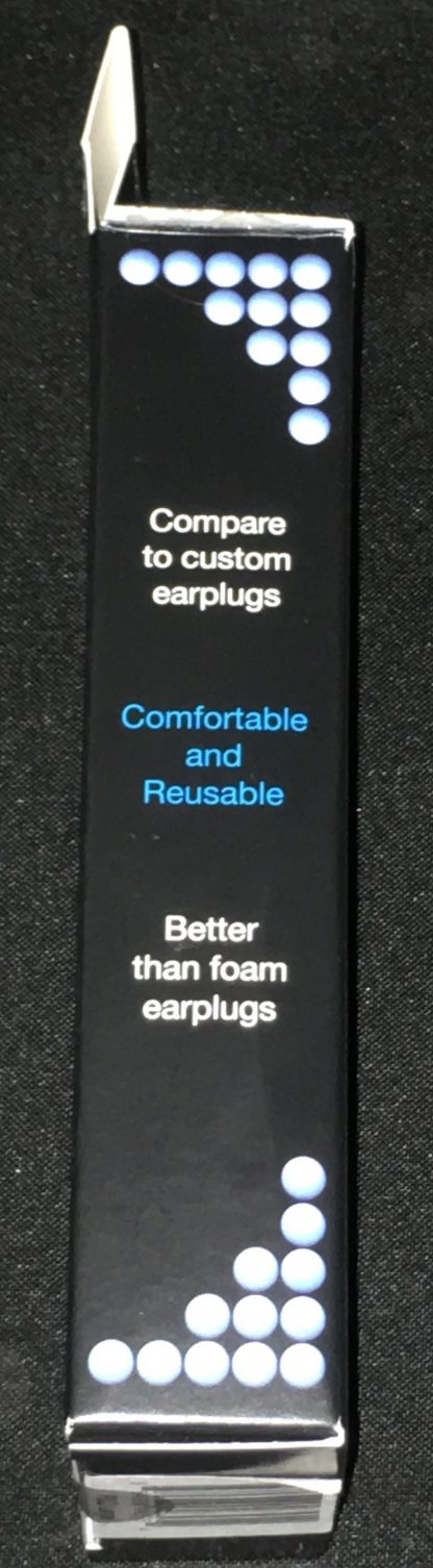 Earasers Peace & Quiet Earplugs - left side
